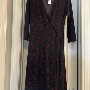 Bananas Republic Wrap Dress SZ: L